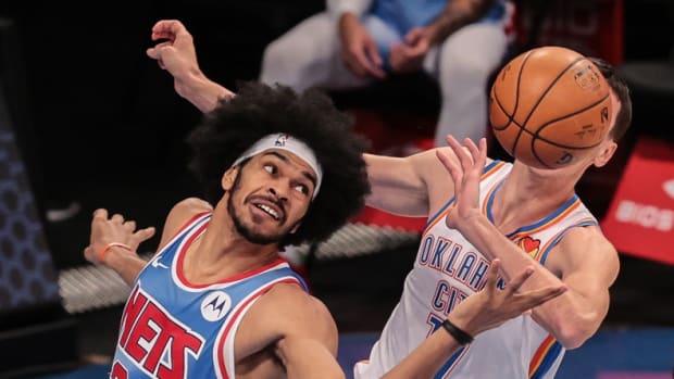 Brooklyn Nets center Jarrett Allen